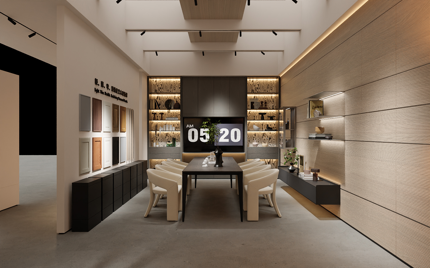 Wardrobe application using KCT wood panels